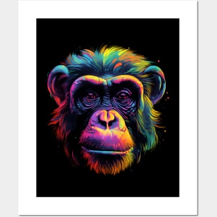 Neon Chimp Posters and Art